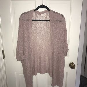 Mauve beachy sweater